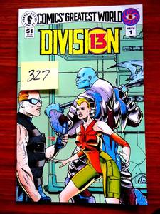 lot 327 image: Division 13 # Week 1 (Dark House Comic Sept 1993) NMMT