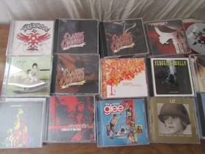 lot 135 image: CD music lot artists as seen