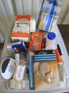 lot 22 image: Travel size shampoo, body wash etc. and more