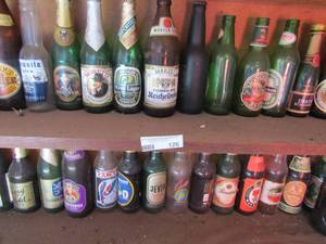lot 126 image: Large lot of vintage beer bottle collection includes Molson golden, Hornsbys Jever, Red barrel beer and many more