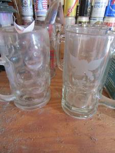 lot 144 image: 4 large beer steins