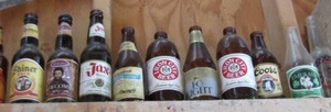 lot 160 image: Collection vintage beer bottles- Coors, JC light, Geressa And many more