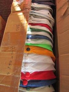 lot 173 image: Box FULL of baseball caps