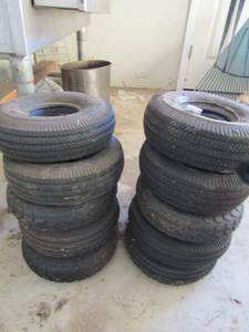lot 211 image: 10 Dolly tires 4.103.50-4 tubeless