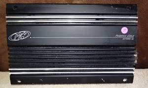 lot 7 image: PHOENIX GOLD QX500.1D AMPLIFIER $$$