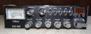 lot 8 image: Galaxy Model DX 949 40 Channel AMSSB Mobile CB Radio