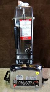 lot 20 image: Vintage Vita-Mix Super 3600 Stainless Heavy Duty Blender-Food - TESTEDWORKS $$$