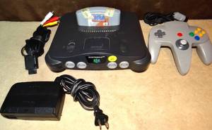 lot 41 image: NINTENDO 64 GAME SYSTEM WITH KOBE BRYANT IN NBA GAME & ACCESSORIES AS SHOWN