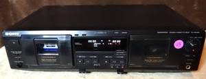 lot 43 image: Sony Stereo Dual Cassette Deck Tape Player & Recorder TC-WE435