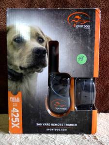 lot 48 image: SportDOG Brand 425X Remote Trainers - 500 Yard Range E-Collar with Static, Vibrate and Tone - Waterproof, Rechargeable $$$