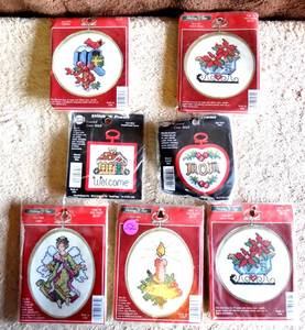 lot 52 image: HOLIDAY THEMED NEEDLEPOINT COLLECTION