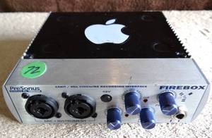 lot 72 image: PreSonus FireBox Digital Audio 24Bit 96K Firewire Recording Interface