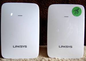 lot 78 image: Linksys RE6350 AC1200 Dual-Band Wi-Fi Range Extender - 2 Pack Bundle