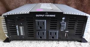 lot 91 image: Jupiter 2000 Watt Continuous  4000 Watt Peak Modified Sine Wave Power Inverter - $$$