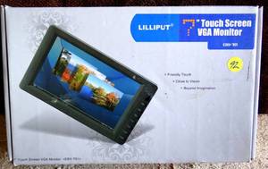 lot 92 image: Lilliput 7 TFT LCD VGA Touchscreen Monitor, HDMI & Composite, w Accessories $$$