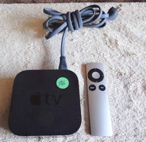 lot 96 image: Apple TV 3rd Generation A1427 HD Media Streamer w Remote