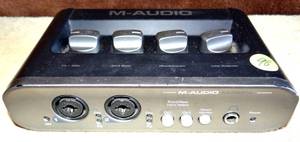 lot 98 image: M-Audio MobilePre USB Audio Interface Professional Recording Capabilities $$$
