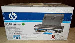 lot 123 image: HP Officejet H470b Mobile Printer - SEALED BOX