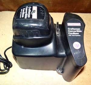lot 130 image: Craftsman 74299 18V NiCd Battery & One 700994 Battery Charger