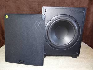 lot 149 image: Definitive Technology ProSub 800 Subwoofer Active Crossover Power Amplifier Sub $$