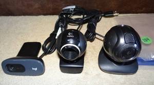 lot 184 image: ASSORTMENT OF USB CAMERAS AS SHOWN