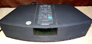 lot 186 image: BOSE WAVE RADIO AWR1-1W BLACK WORKS (NO REMOTE)