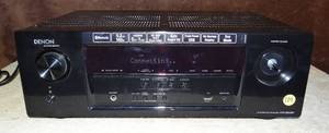 lot 189 image: Denon AVR-S500BT Black 5.2 Channel AV Receiver With 4K Capability & Bluetooth