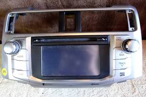 lot 198 image: BIG $$$ TICKET - 2014 2015 Toyota 4Runner OEM Navigation Touch Screen Bluetooth HD Radio Receiver $$$$$