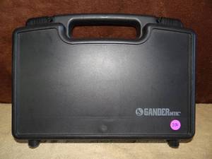 lot 200 image: GANDER MTN. PADDED PISTOL HARD SIDED CASE