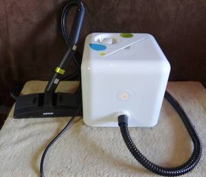 lot 201 image: DUPRAY DUP020WNA Neat Steam Cleaner Multi-Purpose Heavy-Duty Steamer for Floors, $$$