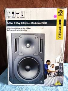 lot 271 image: Behringer Truth B2031A High Resolution Active 2-Way Reference Studio Monitor $$$