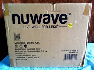 lot 273 image: NuWave Pro Plus Model 20601 Infrared Oven Amber Dome - APPEARS NEW IN BOX $$$