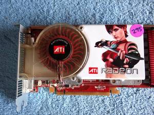 lot 275 image: BIG $$$ ITEM - 7127024100G ATI Radeon X1900 XT 512MB GDDR3 PCI Express x16 Dual DVI Video Graphics Card - CHECK COMPS