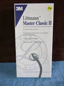 lot 279 image: 3M - Littmann Master Classic II Stethoscope 27 In Box