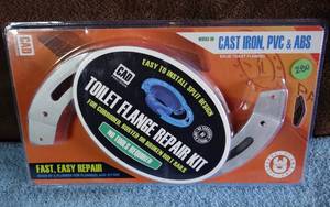lot 280 image: CAD FAST EASY REPAIR TOILET FLANGE REPAIR KIT - NIP