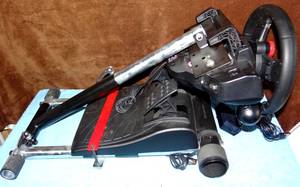 lot 284 image: Logitech Driving Force GT E-X5C19 Steering Wheel & Pedals