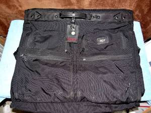 lot 285 image: Tumi Bags  Garment Ballistic Nylon Weekend  Travel Bag, Black $$