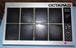 lot 298 image: Roland Pad-8 Octapad - NEEDS POWER SUPPLY