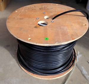 lot 9 image: PPC Perfect Flex Broadband Coaxial Cable  - 1000 FOOT SPOOL - ALMOST FULL