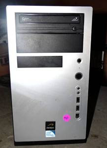lot 40 image: ANTEC INTEL PENTIUM COMPUTER WITH WRITEMASTER DVD DRIVE - AS SHOWN (NO OTHER SPECS)
