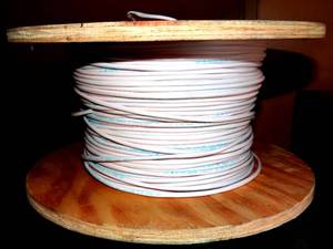 lot 42 image: TAPPAN 182C CL3RCMR Multi-Conductor BC Shielded - WHITE