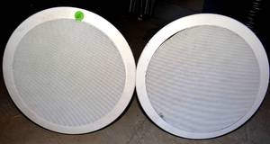 lot 65 image: PAIR Klipsch IC-6T IN Ceiling Loudspeaker