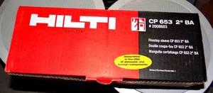 lot 66 image: HILTI FIRESTOP SLEEVE Speed Sleeve CP 653 2 BA #2008603 Fire Stop System - NEW IN BOX $$$