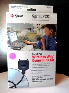 lot 193 image: SPRINT PCS WIRELESS WEB CONNECTION KIT - UNUSED IN BOX