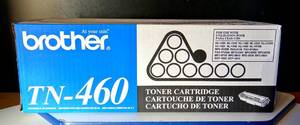 lot 217 image: Genuine OEM NEW Brother TN-460 Toner Cartridge HL-1030 1230 1250 1435 1440 - NEW
