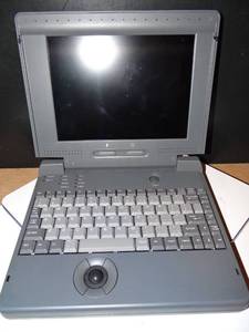 lot 244 image: RARE Vintage NanTan Laptop Notebook Computer FMA7500AC