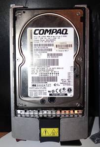 lot 247 image: 18.2 GB Compaq BD018635C4 10K Wide Ultra 3 SCSI 80PIN 3,5  Hard Drive - NEWSEALED IN STATIC BAG