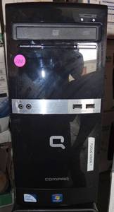 lot 100 image: HP Compaq Pro 500B MT Tower Computer PC Intel 3.00GHz 8GB 500GB