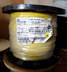 lot 108 image: CAROL E3522S.41.04 2C14 PVCNSFLEX FIRE ALARM CABLE - NEW