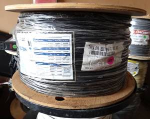 lot 115 image: Belden 7997A, Cat5e, 24 AWG, 4PR, UUtp, OSP, Nonbonded-Pair Twisted Cable, Black - NEWSEALED 1000